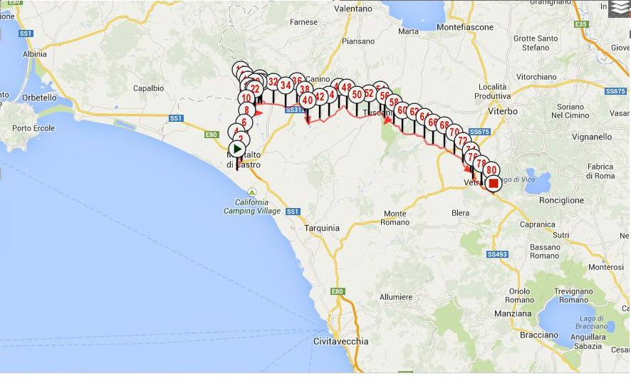 Mappa del percorso e traccia gpx Pagina 8